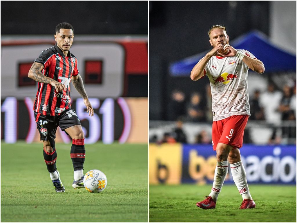 O técnico Fábio Carille promoveu três mudanças na escalação para o jogo entre Vitória e Bragantino. Foto: Divulgação