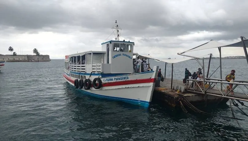 Travessia Salvador-Mar Grande volta a funcionar após suspensão por mau tempo
