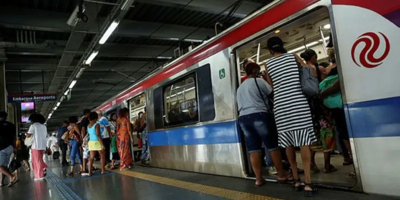 Com a compra de 10 novos trens, o metrô de Salvador, busca aumentar sua capacidade para atender à crescente demanda e melhorar a fluidez do transporte/Foto: Raphael Muller