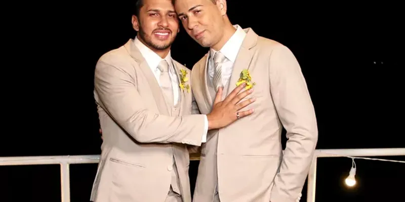 O casamento do humorista Carlinhos Maia com Lucas Guimarães aconteceu em 21 de maio de 2019/Foto: Redes Sociais 