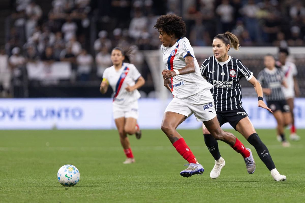Bahia daz boa campanha, mas &eacute; eliminado pelo Corinthians no Brasileir&atilde;o Feminino. Foto: Rebeca Reis | CBF