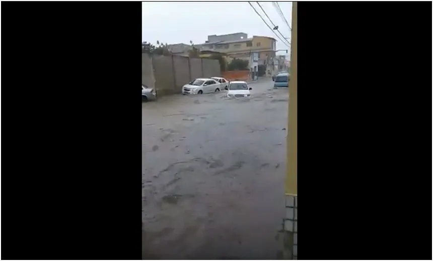 VÍDEO: Moradores de Vitória da Conquista sofrem com as fortes chuvas na cidade
