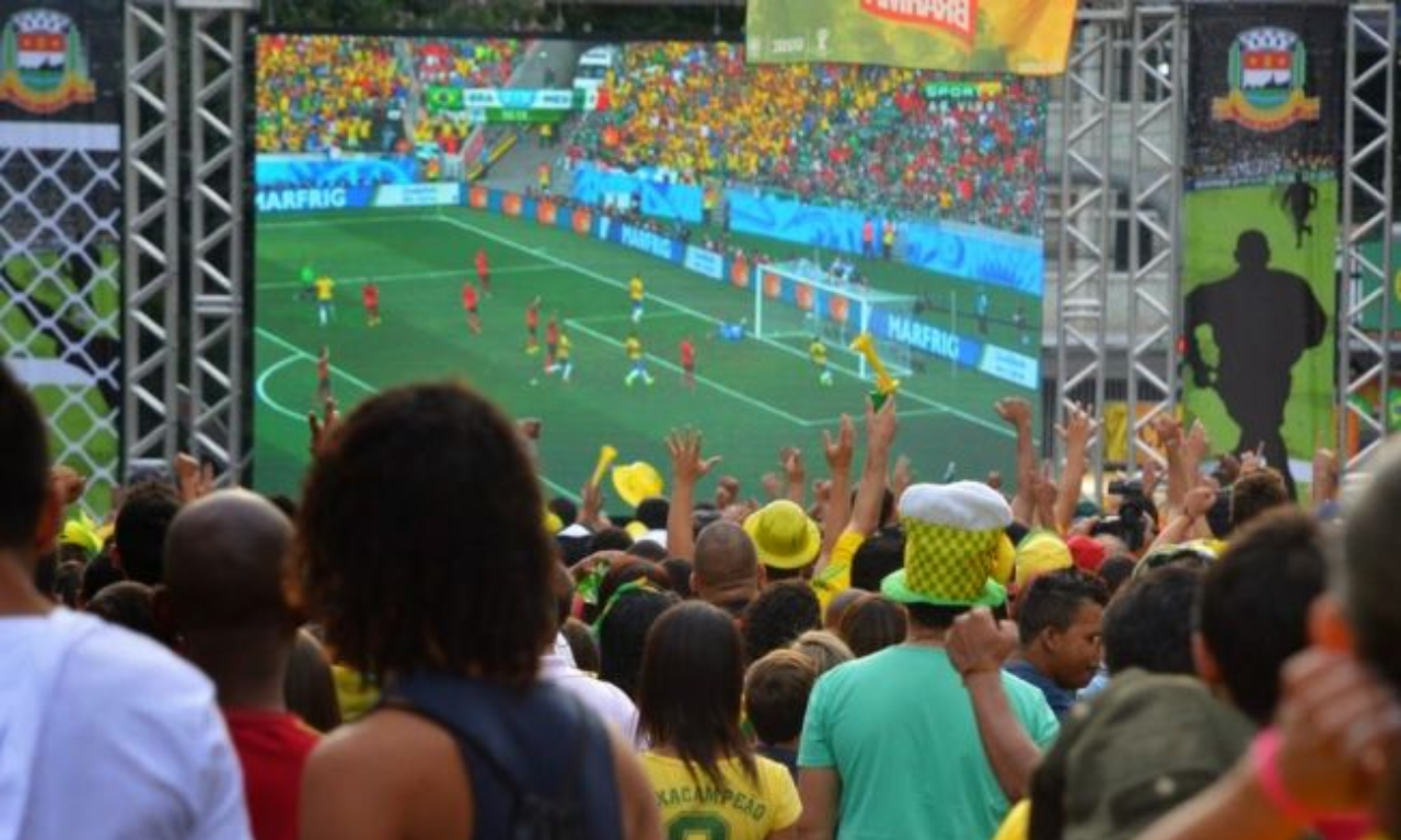 Estreia do Brasil na Copa ter&aacute; tel&otilde;es e shows em Salvador. Foto: Divulga&ccedil;&atilde;o