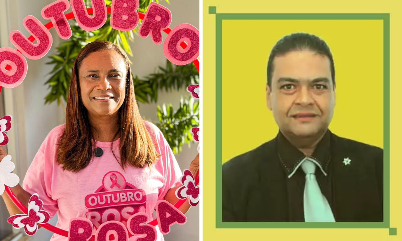 Vereador Andrea Almeida e ex-vereador Luciano Almeida. Foto: Reprodu&ccedil;&atilde;o