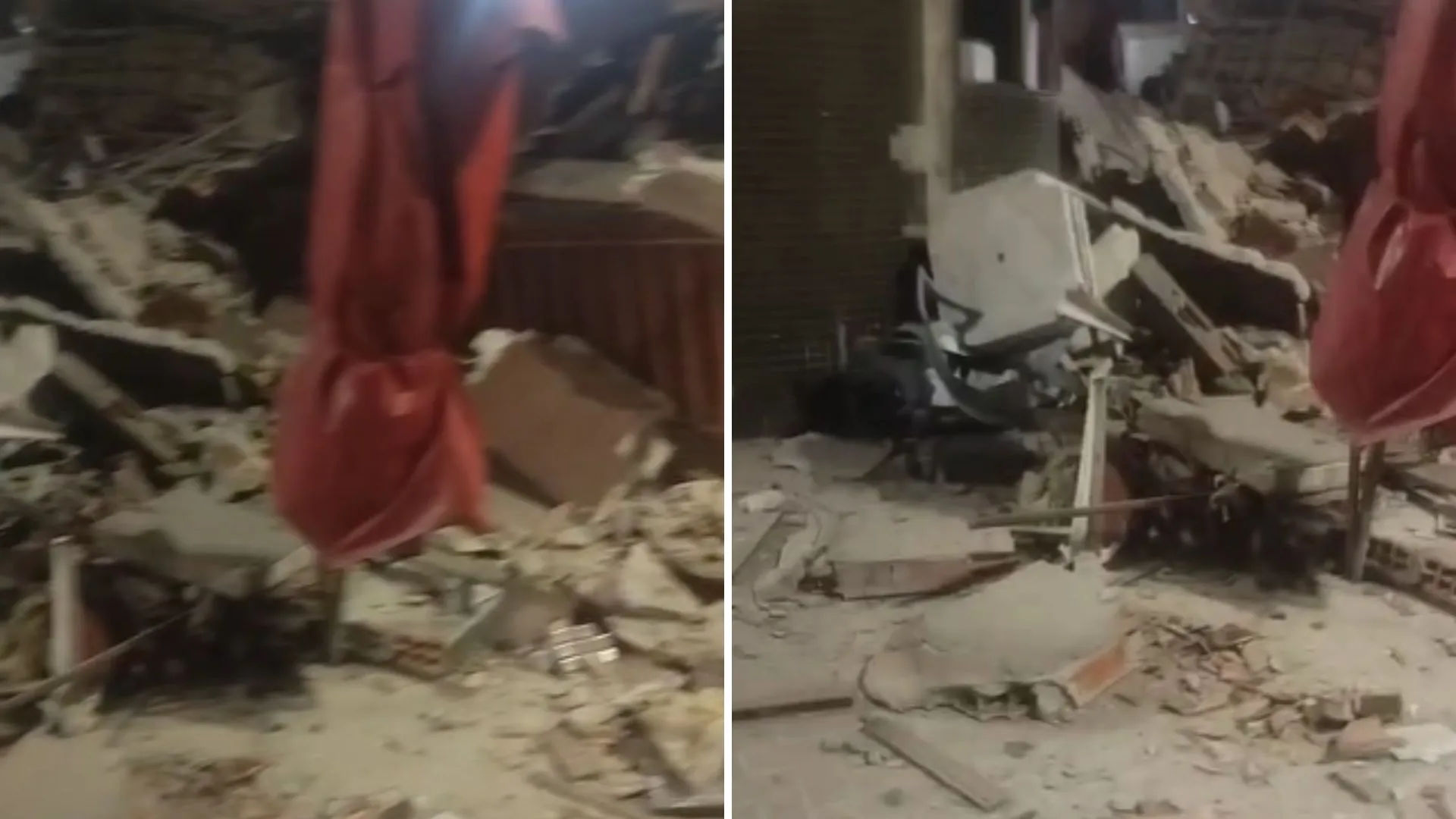 VÍDEO: explosão atinge barracas de praia em Madre de Deus