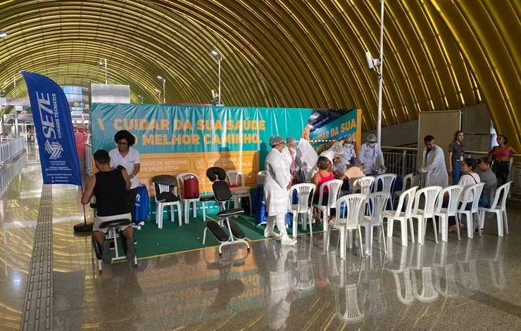 Novembro Azul: ação oferece informações e orientações para homens na Estação Brotas de metrô