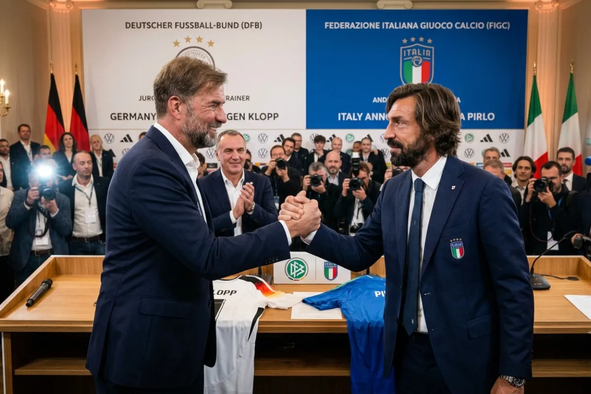Copa do Mundo: Alemanha contrata Jurgen Klopp e Itália fecha com Andrea Pirlo