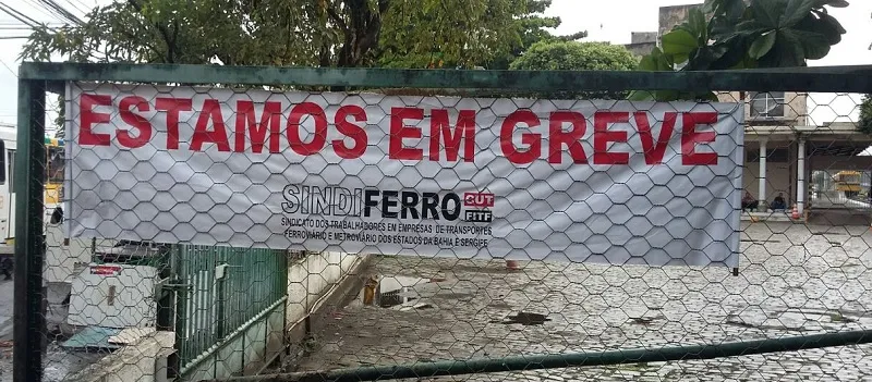 “QUE TREM É ESSE?”: Por reajuste salarial, ferroviários paralisam trens do subúrbio por três dias