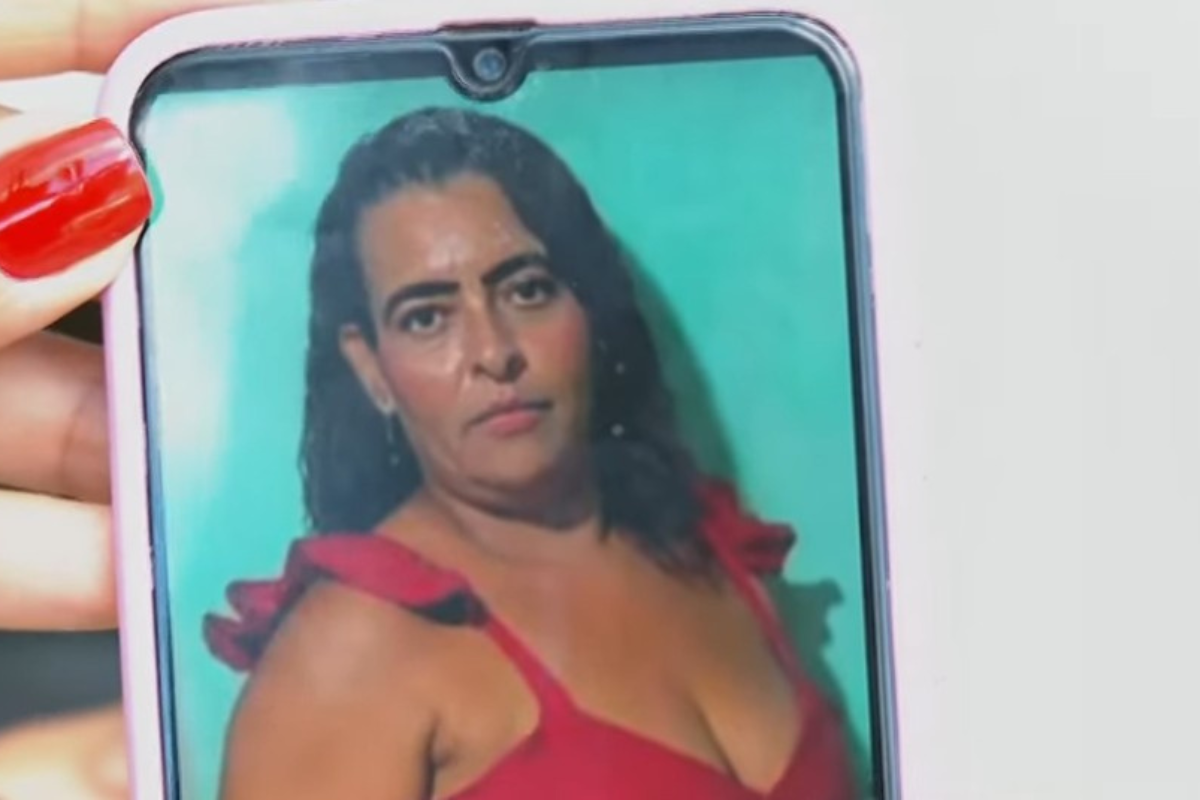 Mulher Morta Pelo Marido Com 17 Facadas Da Federação.| Foto: Reprodução TV Aratu