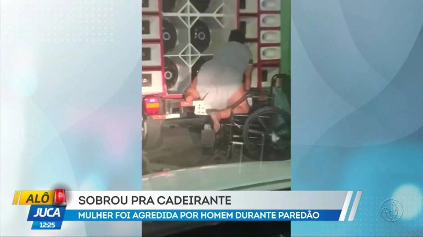 Sobrou para a cadeirante: mulher é agredida em festa 'paredão' em Simões filho