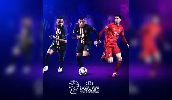 Neymar é indicado a melhor atacante na Liga dos Campeões; Messi e Cristiano Ronaldo estão fora da disputa