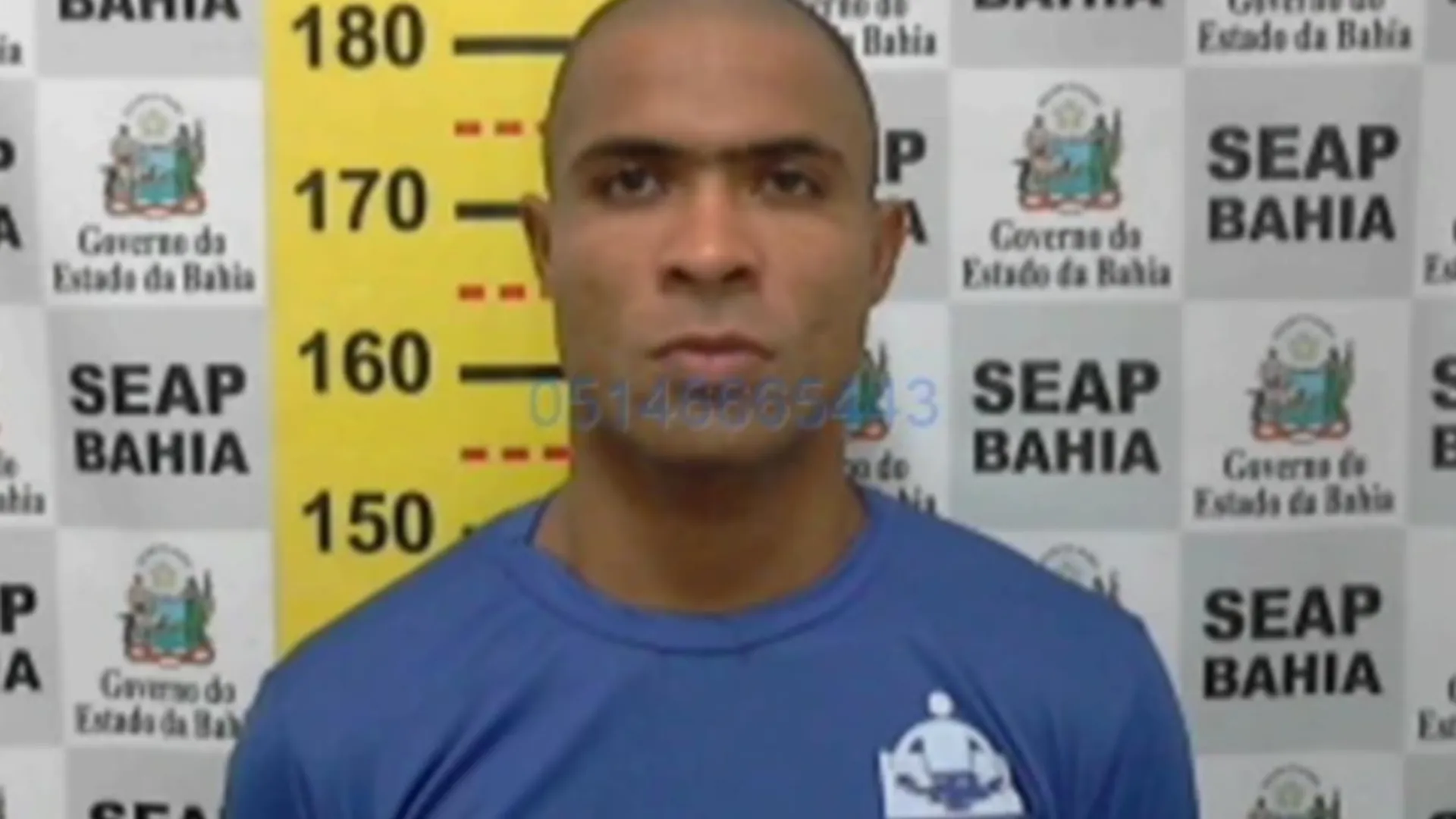 Foragido do Conjunto Penal de Eunápolis é preso. Foto: reprodução 