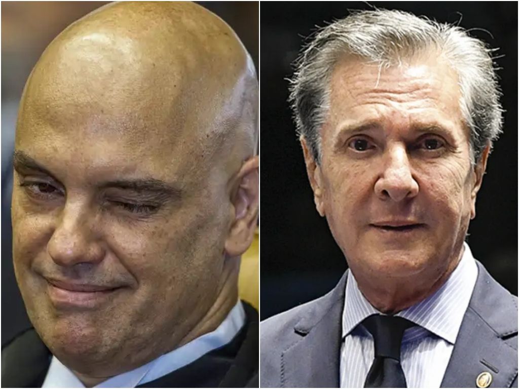 De acordo com a decisão de Moraes, Fernando Collor deve ser detido imediatamente. Foto: Agência Brasil e Agência Senado
