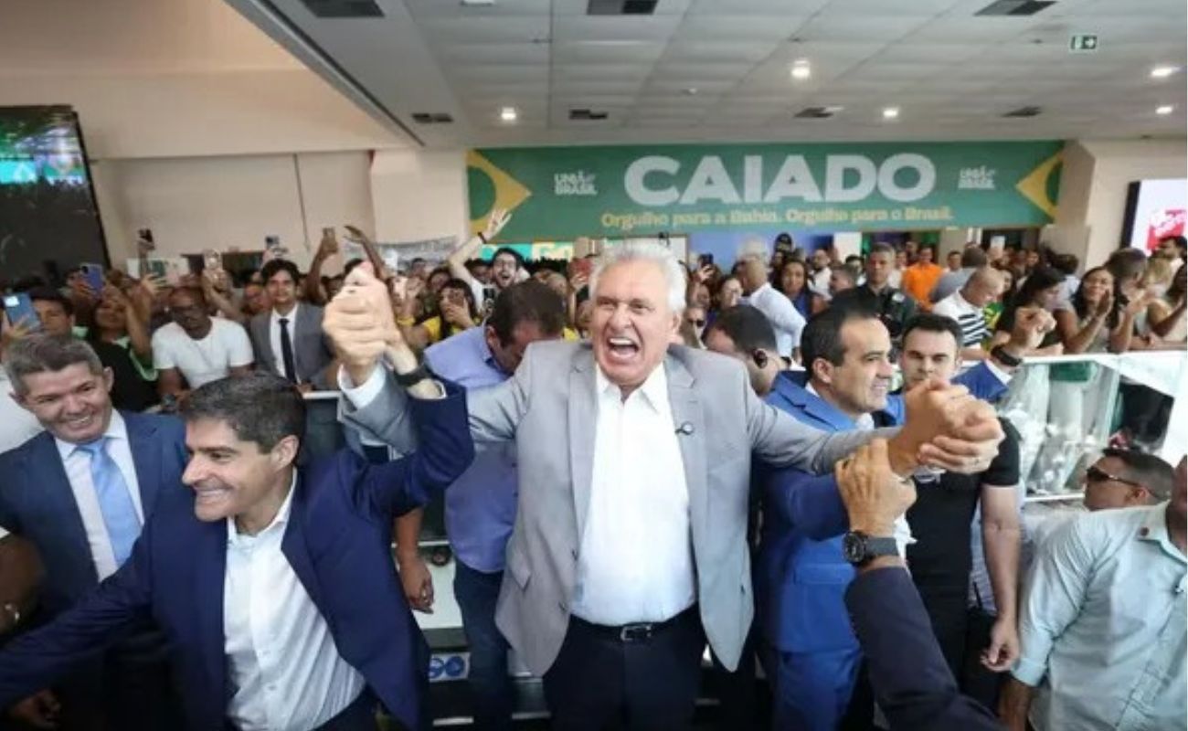 Caiado reafirma sua candidatura mesmo se não tiver apoio do União Brasil