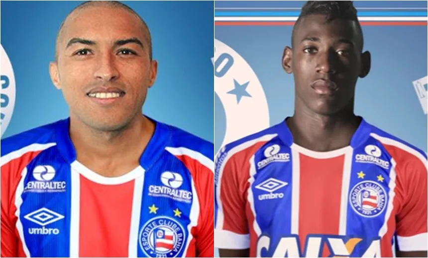 MAIS DOIS: Bahia confirma contratação de Nino Paraíba e Léo Pelé