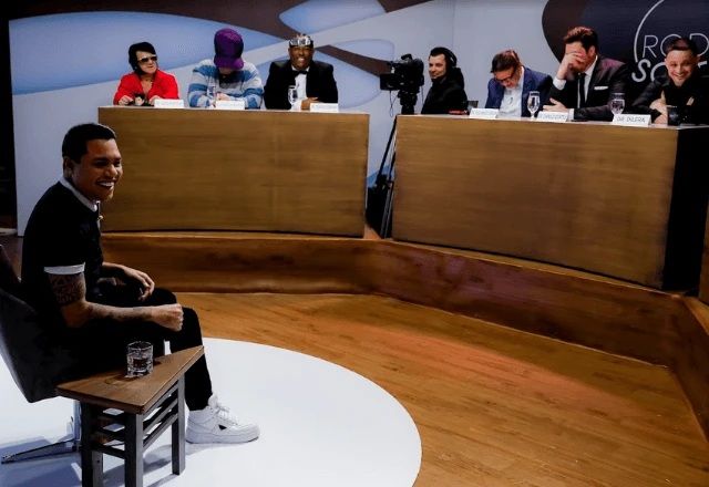 Felipe Araújo Enfrenta O Roda Solta No the Noite Foto Lourival Ribeiro Sbt