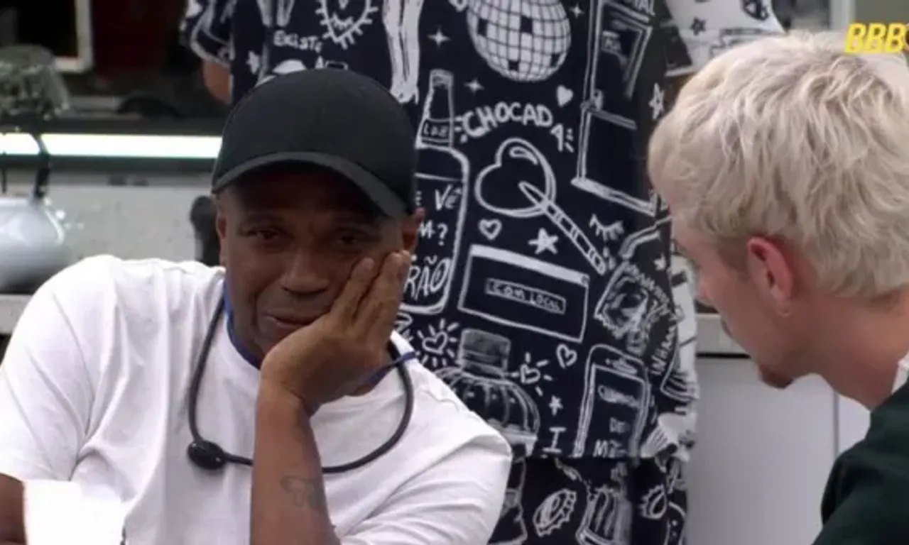 Esposa de Leandro rebate ofensas de Capetinha: 'N&atilde;o podemos normalizar'.Foto: Globoplay