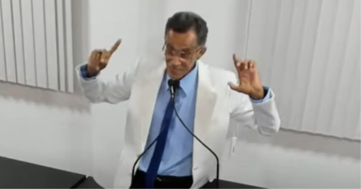 'Quanto mais apanha, mais a mulher gosta do homem', diz vereador em sessão plenária
