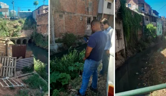 Salvador: Córrego de rio em Pernambués passará por limpeza após intervenção de vereador