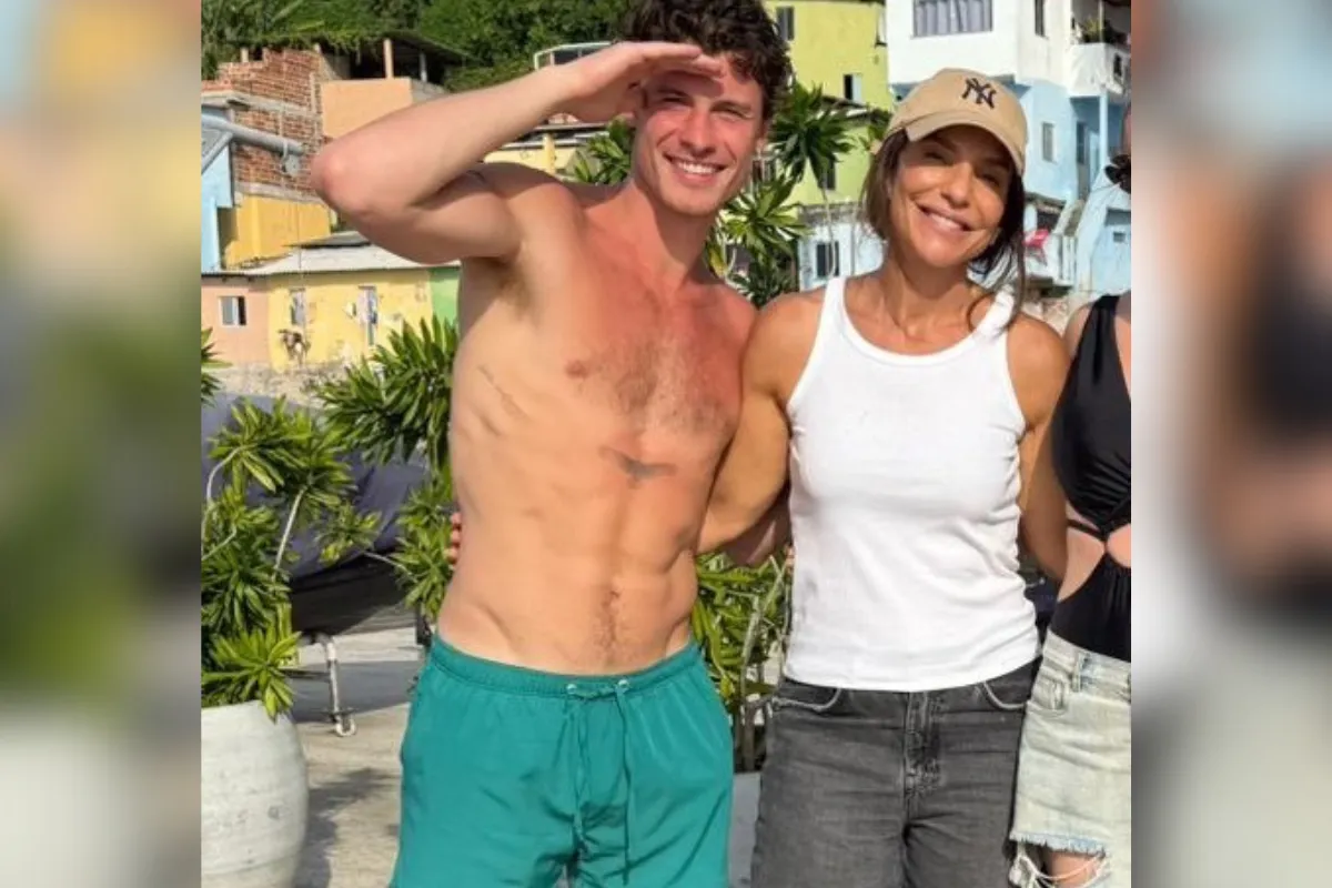 Ivete Sangalo recebe visita surpresa de Shawn Mendes em Salvador