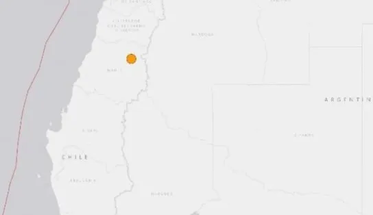 Terremoto de magnitude 6,4 atinge o Chile