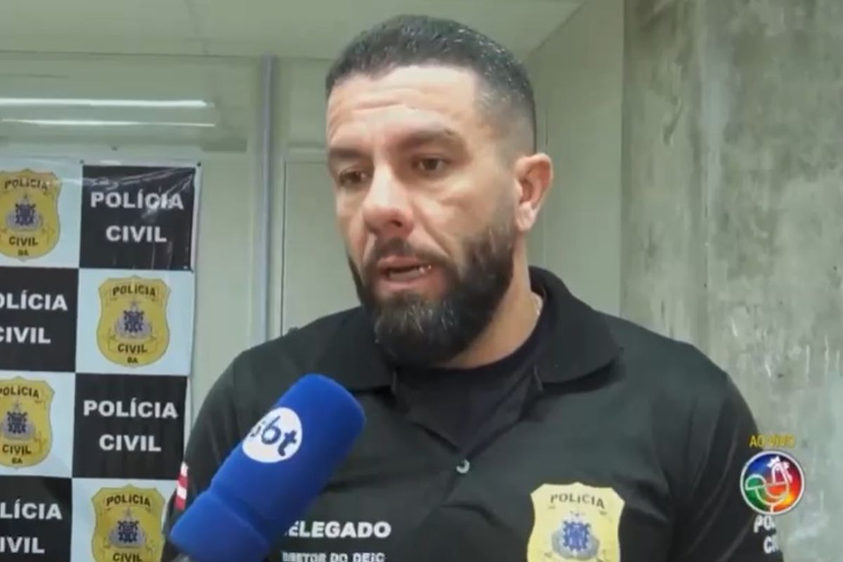 Delegado disse que suspeito na morte Brenda percebeu que seria capturado. Foto: Reprodu&ccedil;&atilde;o | TV Aratu