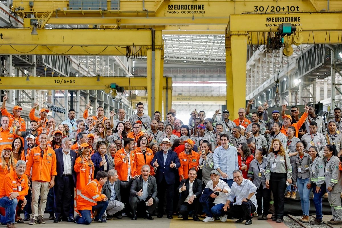 O anúncio de Lula sobre a nova universidade em Santo Amaro ocorreu na inauguração da fábrica da BYD. Foto: Palácio do Planalto