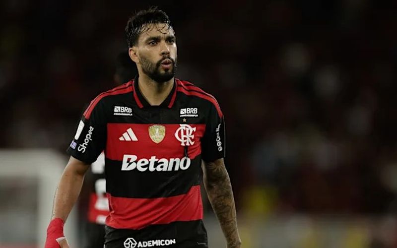 O t&eacute;cnico do Flamengo pode optar por refor&ccedil;ar o setor com nomes como Nicol&aacute;s de la Cruz ou at&eacute; recuar Sa&uacute;l &Ntilde;&iacute;guez para manter o equil&iacute;brio no meio-campo/Foto: Reprodu&ccedil;&atilde;o