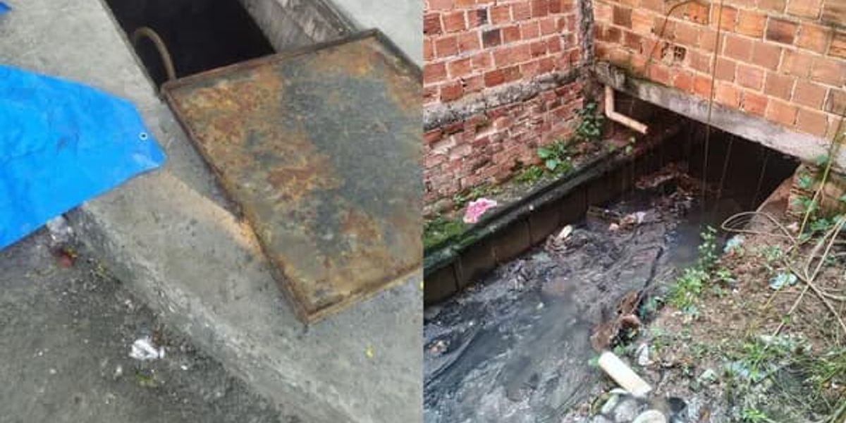 Viaturas da Pol&iacute;cia Militar durante opera&ccedil;&atilde;o em Salvador ap&oacute;s suspeitos fugirem por uma galeria de esgoto depois de troca de tiros 