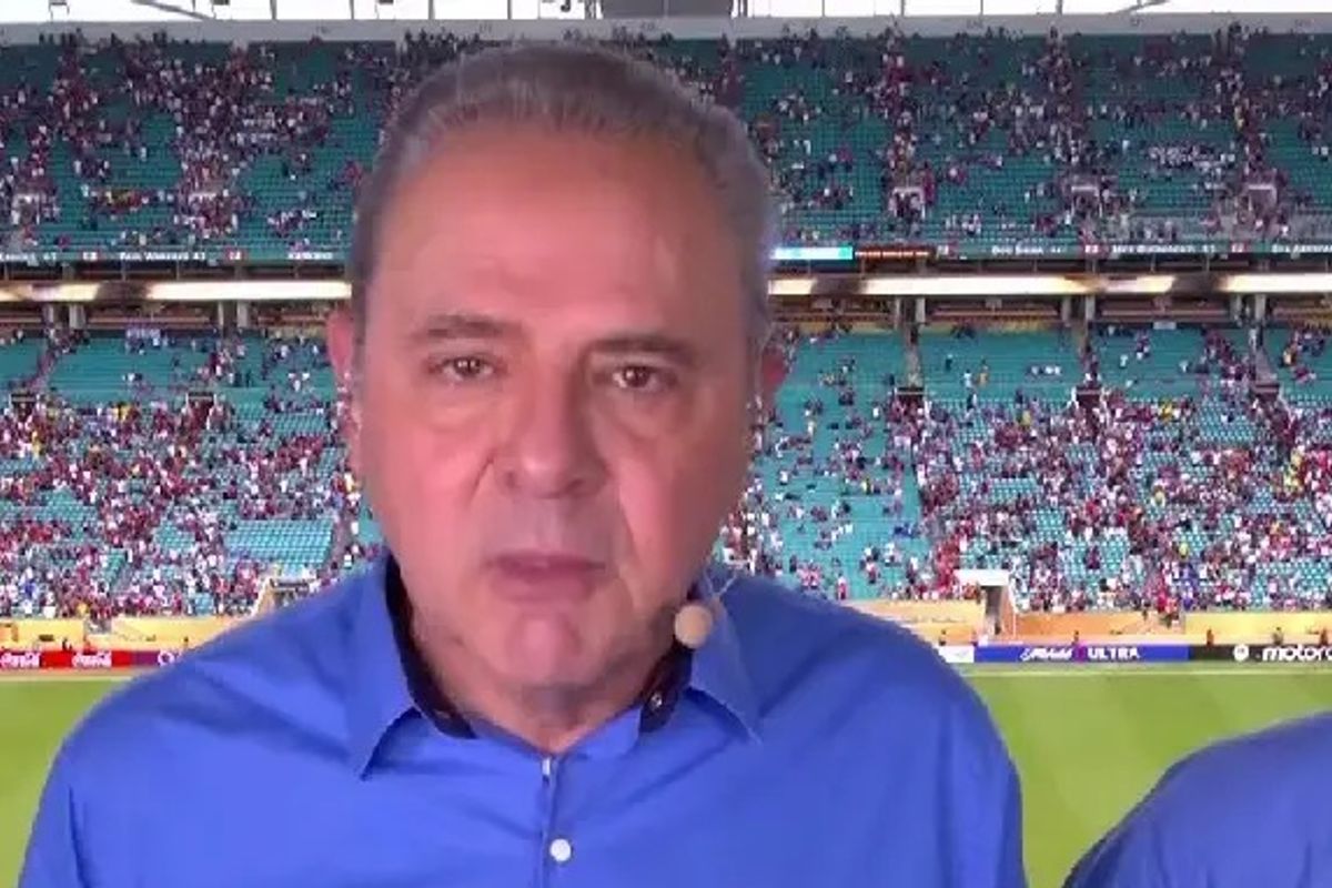 Lu&iacute;s Roberto est&aacute; fora da Copa. Foto: Reprodu&ccedil;&atilde;o | TV Globo