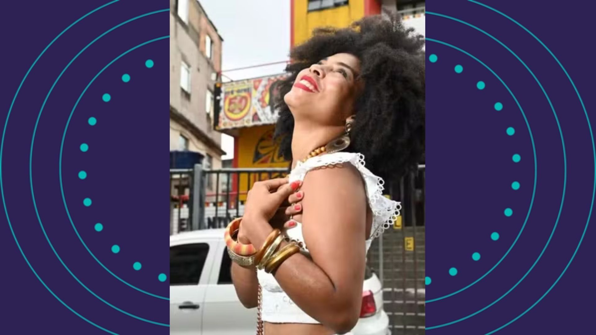 Mulher morta a facadas na Bahia. Foto: Redes sociais