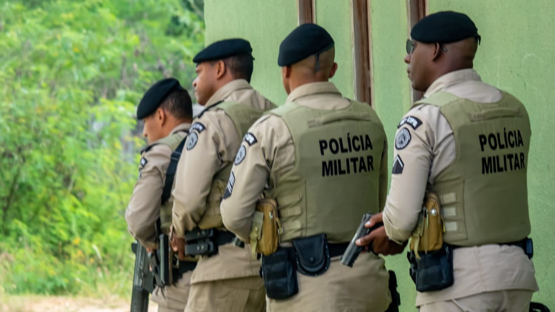 Operação Força Total é deflagrada na Bahia. Foto: PMBA