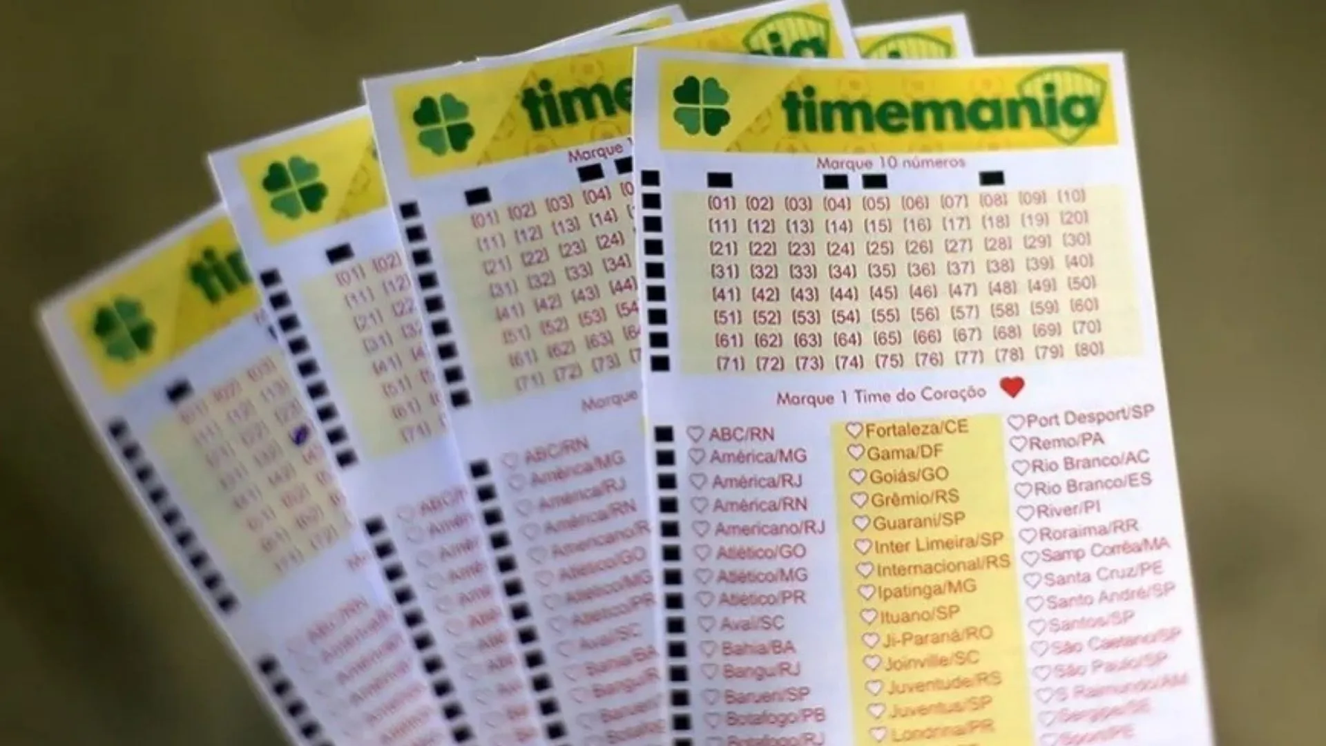 Timemania hoje (31/03): resultado do concurso 2374 e números sorteados