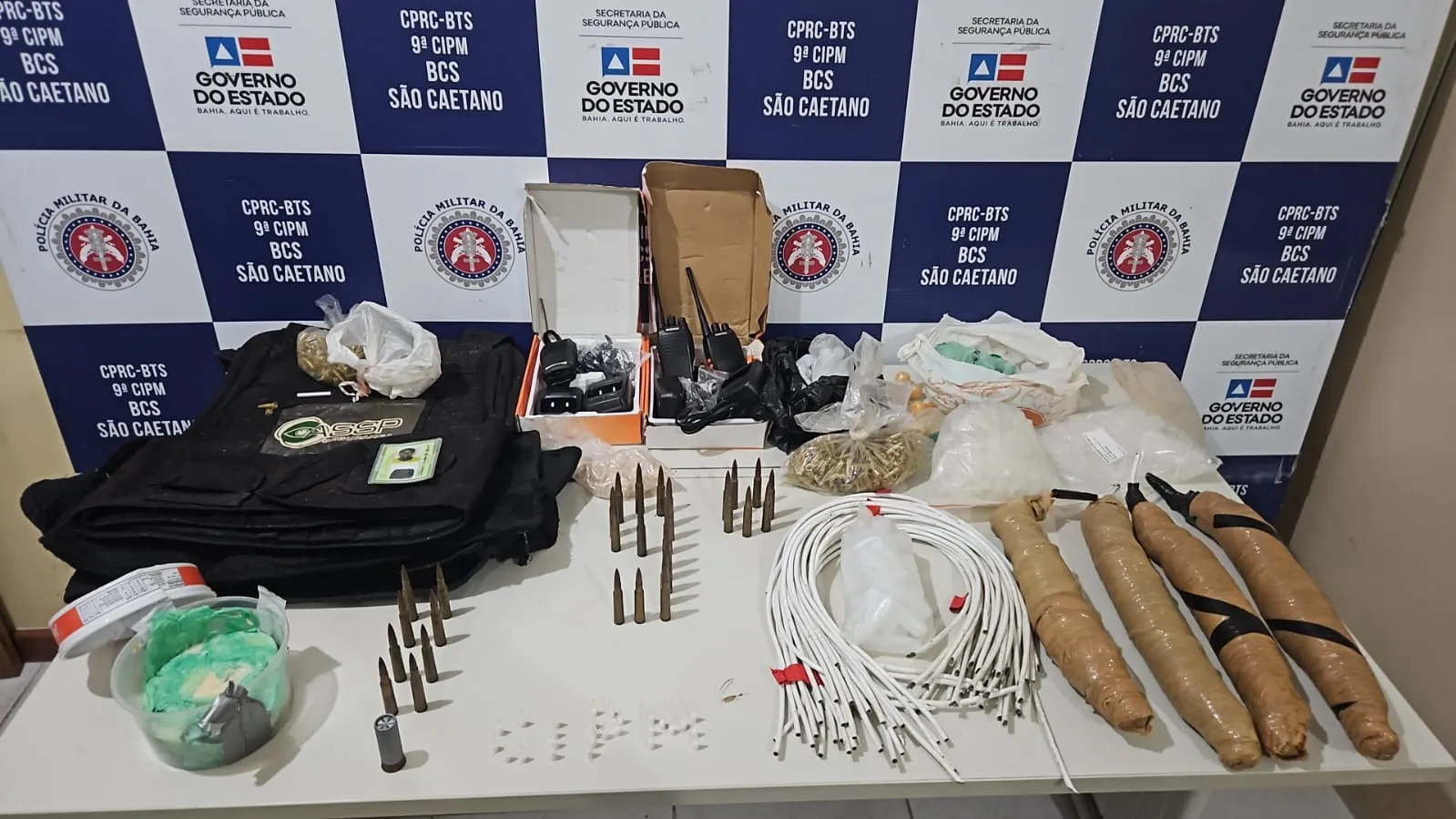 Homem é preso com drogas e bananas de dinamite em Marechal Rondon