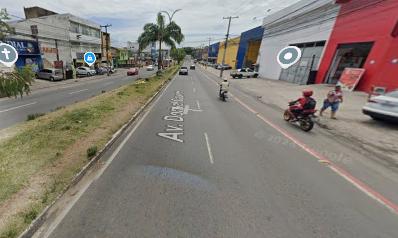 Jovem de 18 anos é preso suspeito de envolvimento na morte de casal em Itapuã. Foto: Google Street View