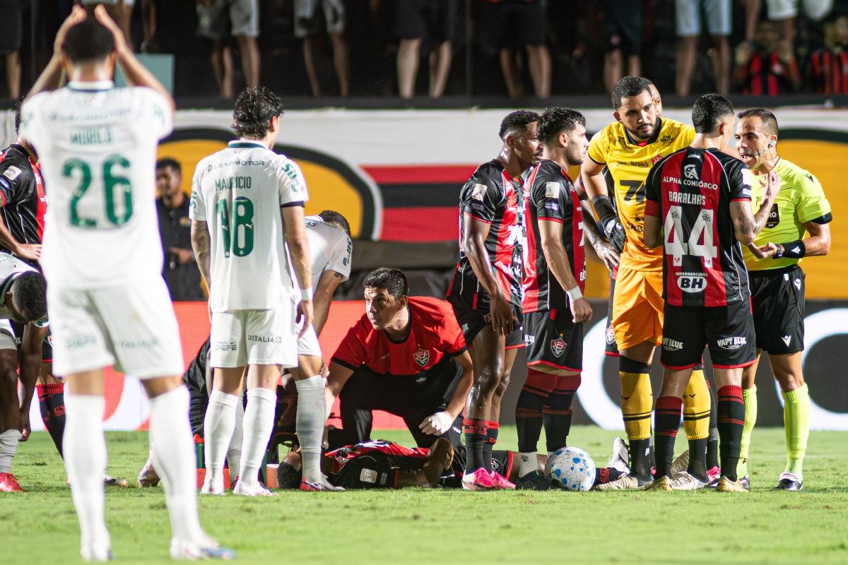 Vit&oacute;ria x Palmeiras. Foto: Victor Ferreira/EC Vit&oacute;ria