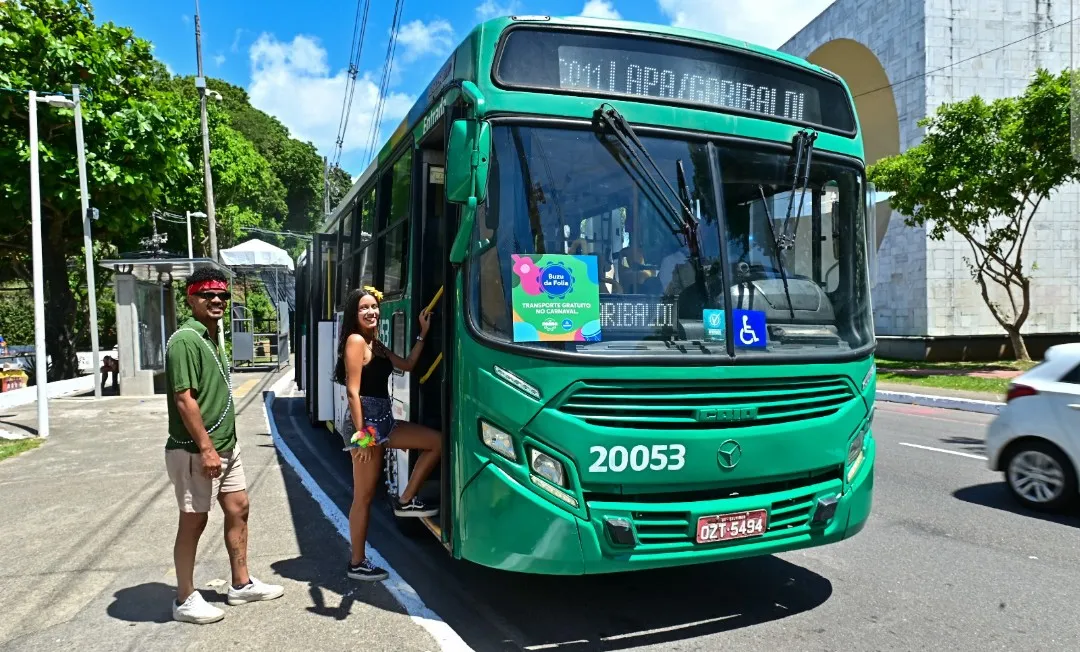 Salvador terá ônibus gratuitos no Carnaval 2026; veja nova linha