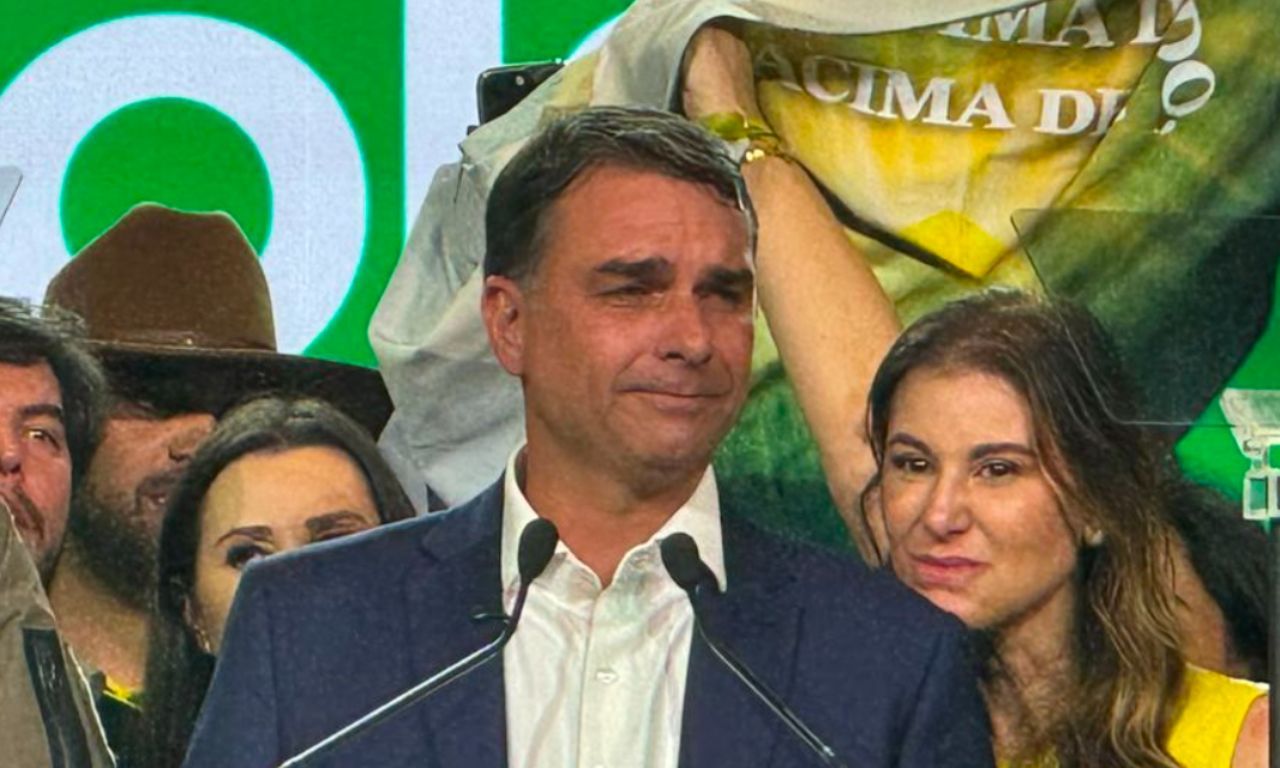 Fl&aacute;vio Bolsonaro &eacute; oficializado pelo PL. Foto: Maura Martins/TV Brasil