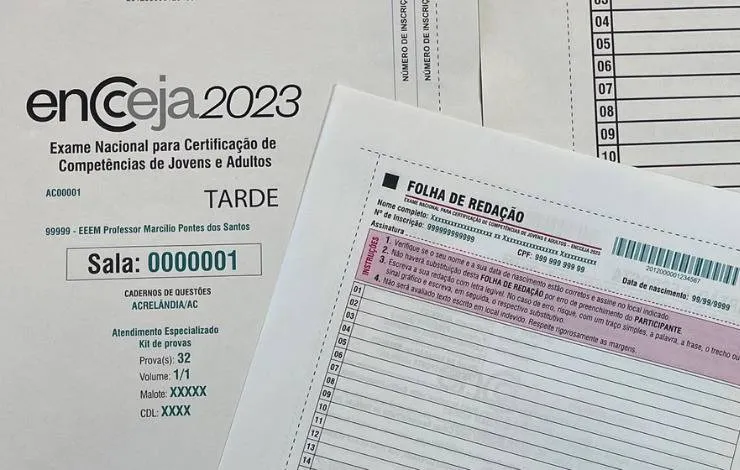 Provas do Encceja 2023 são aplicadas neste domingo em todo o país