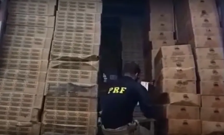 Carga clandestina de cigarros avaliada em R$ 2 milhões é apreendida na Bahia