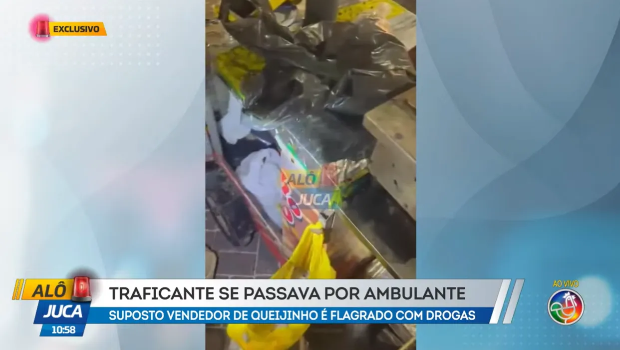 Trio é preso por tráfico na Barra e escondia drogas em carrinho de queijo coalho