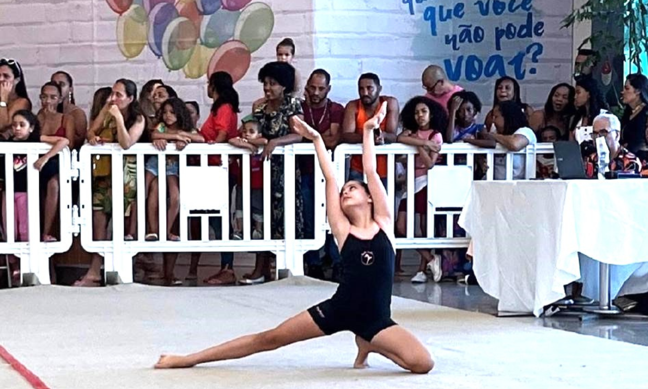 Festival Primeiros Passos de Ginástica Rítmica. Foto: Divulgação