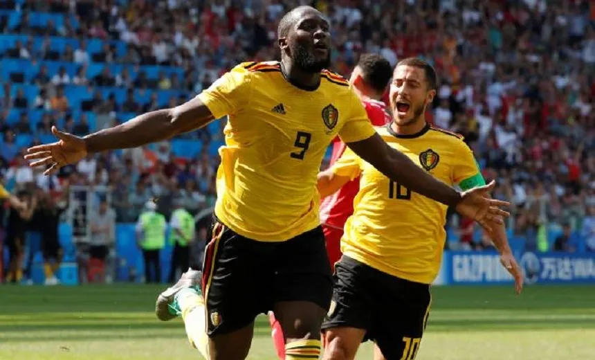 Em jogo de grandes emoções, Bélgica goleia Tunísia por 5 a 2 em Moscou