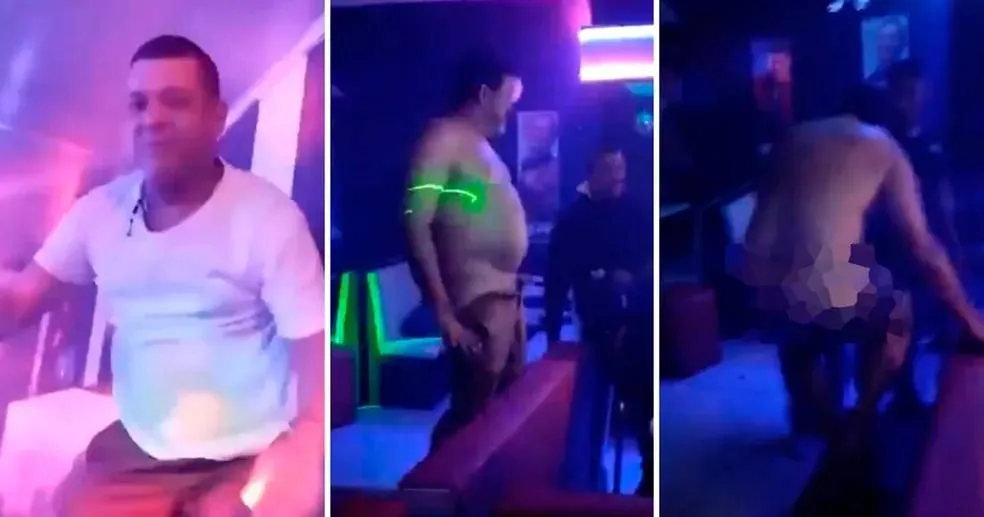 Prefeito aparece dançando nu em boate durante a Semana Santa e será investigado