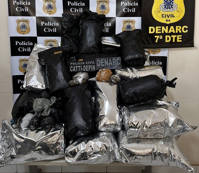 Homem É Preso Com 38 Kg De Maconha Em Juazeiro