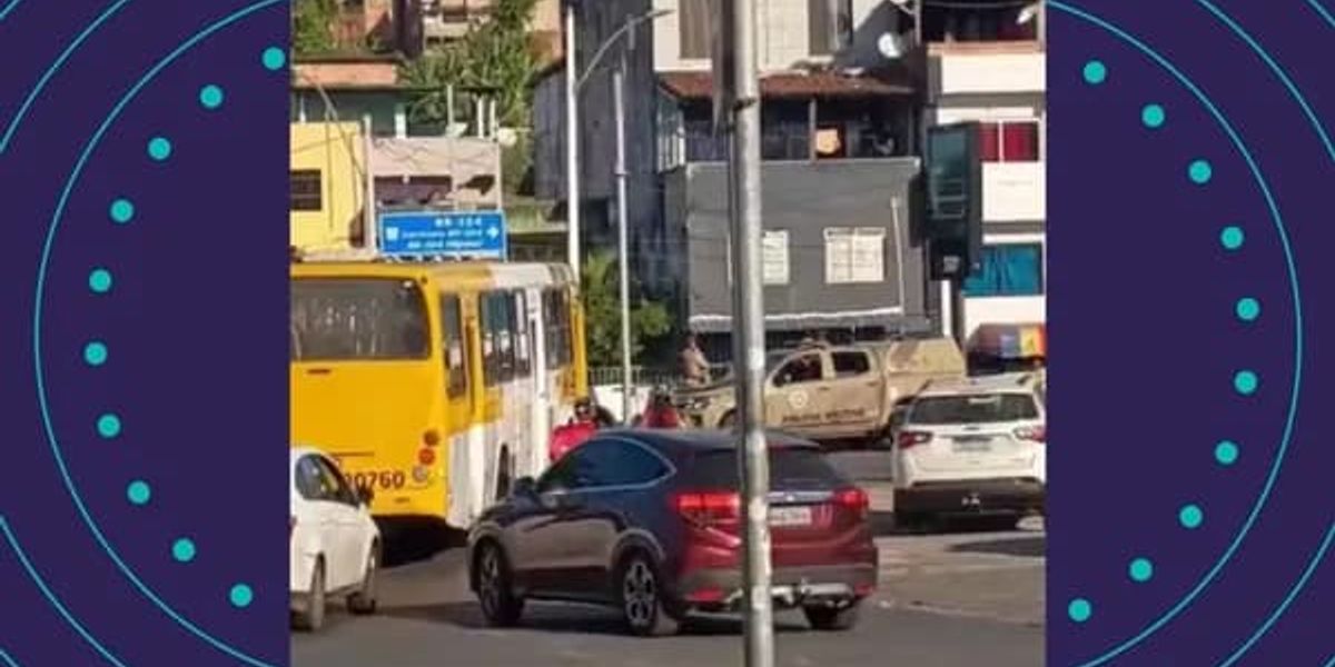 Motorista baleado por PM durante discussão de trânsito em Salvador