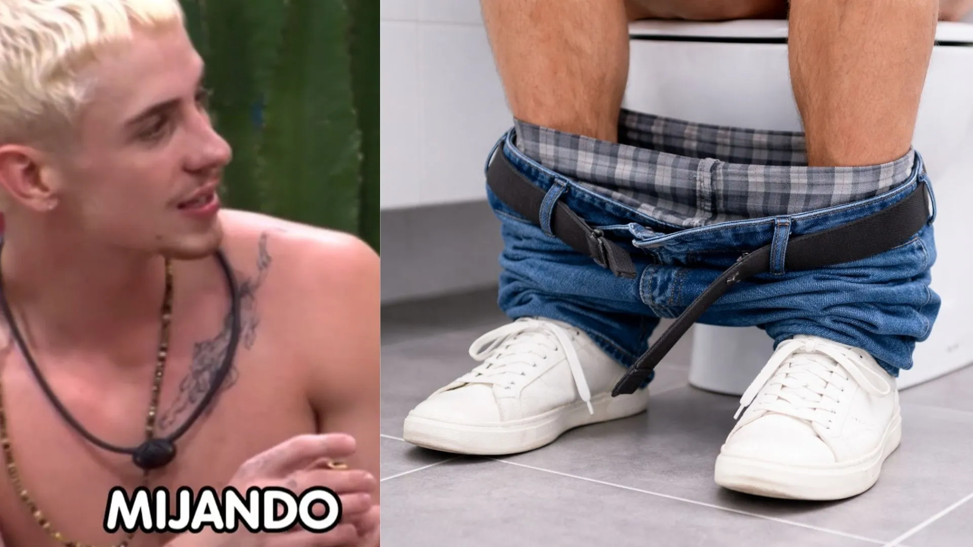 Juliano Floss afirmou fazer xixi sentado há um ano