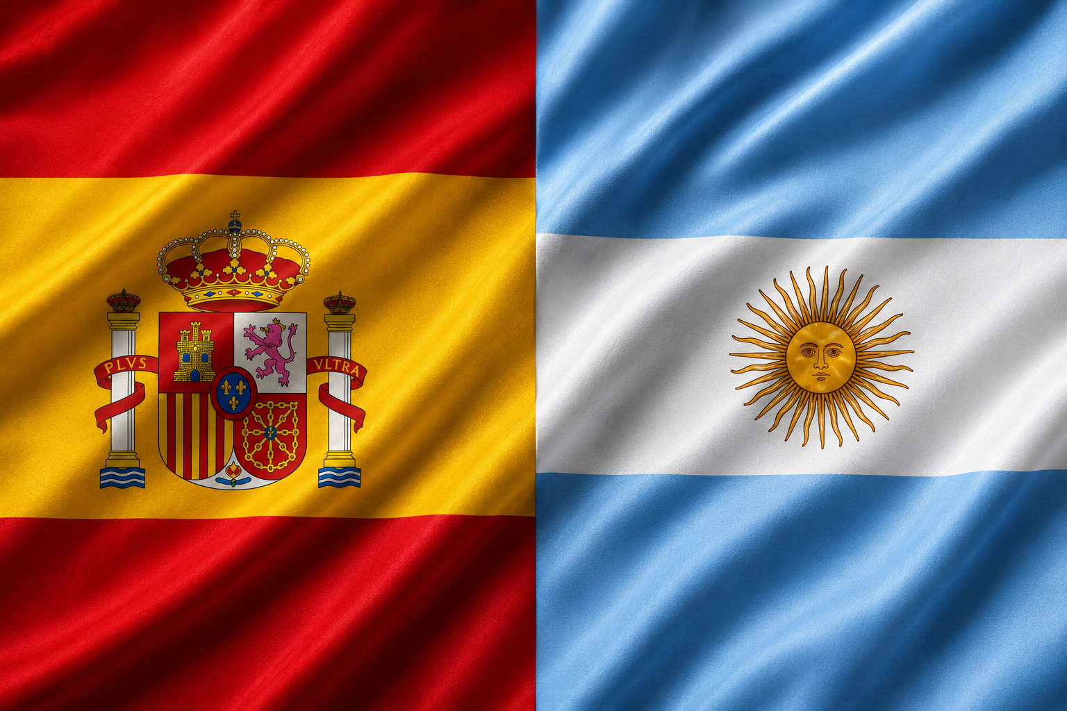 Espanha x Argentina na final da Copa Do Mundo