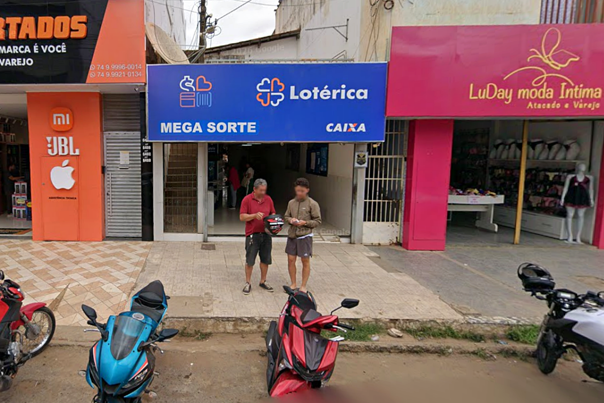 Aposta da Bahia fatura pr&ecirc;mio m&aacute;ximo do concurso 3698 da Lotof&aacute;cil. Foto: Google Street View