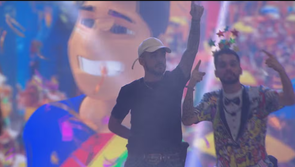 João Gabriel retorna para a festa. Foto: Globo
